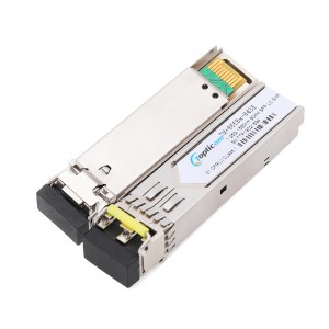 1,25 Gb/s SFP 1550nm 80 km DDM Duplex LC ricetrasmettitore otticu