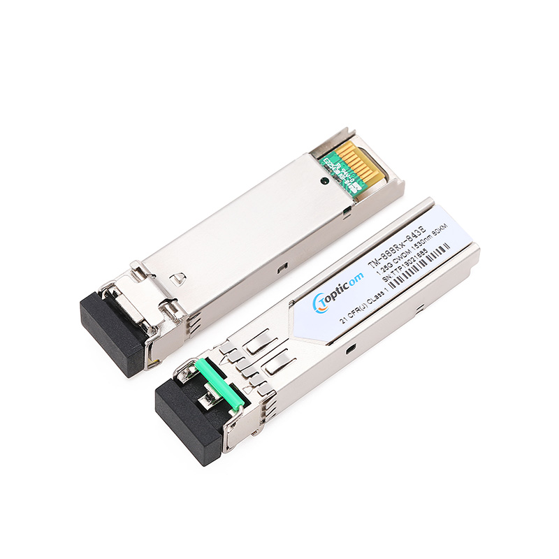 Excellent quality Sfp 1000base - 1.25Gb/s SFP CWDM 80km DDM Duplex LC optical transceiver  – Topticom