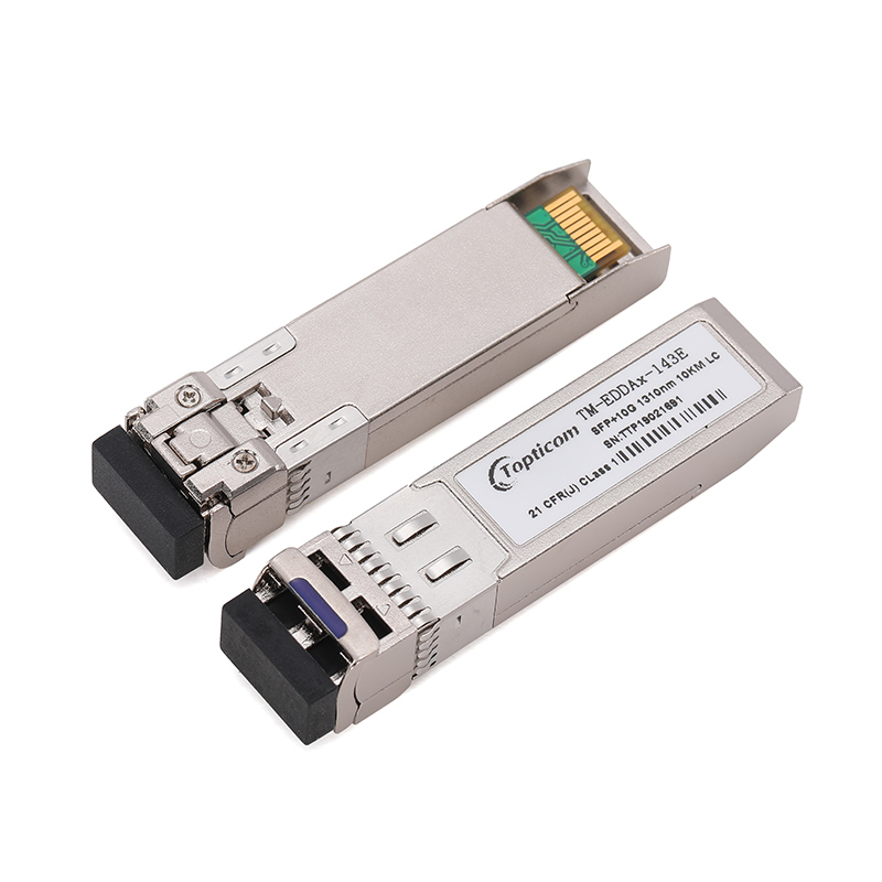 Chinese Professional Xfp Transceiver - 10Gb/s SFP+ LR 1310nm 10km DDM DFB LC Duplex optical transceiver  – Topticom