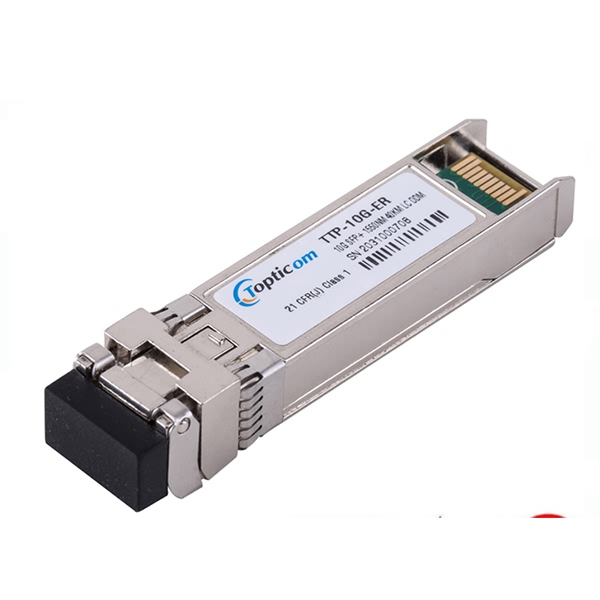 Professional China 10g Transceiver - 10Gb/s SFP+ DWDM 40km DDM EML LC optical transceiver  – Topticom