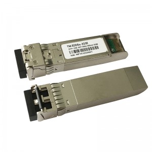 10Gb/s SFP+ SR 850nm 300m DDM VCSEL LC දෘශ්‍ය සම්ප්‍රේෂකය