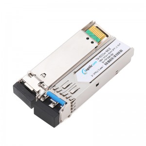 فرستنده نوری 155 مگابیت بر ثانیه SFP 1310 نانومتر 40 کیلومتر DDM Duplex LC