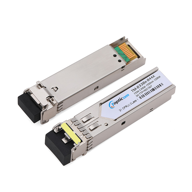 Manufacturer for Dwdm Sfp - 155Mbps SFP 1550nm 120km DDM Duplex LC optical transceiver  – Topticom