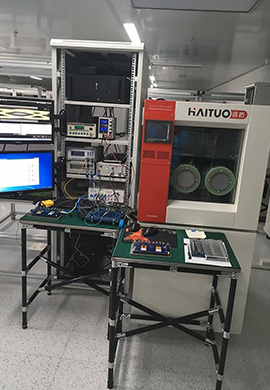 25G~100G testing platform and high and low temp. testing chamber