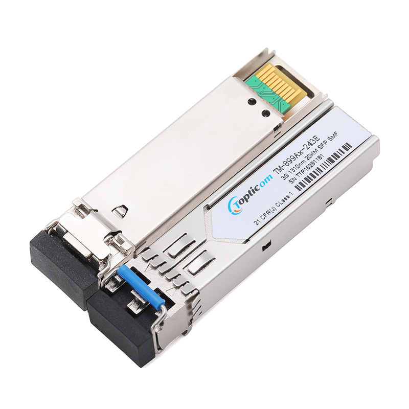 Chinese Professional Bidirectional Transceiver - 3Gb/s SFP+ 1310nm 40km DDM Duplex LC optical transceiver – Topticom