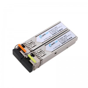 3Gb/s SFP+ BIDI 1490 nm/1550 nm 40 km DDM Simplex LC optische transceiver