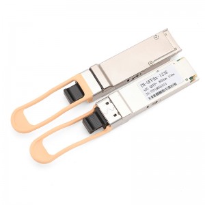 40Gb/s QSFP+ SR 850nm 100m DDM MTP/MPO transceiver opitika