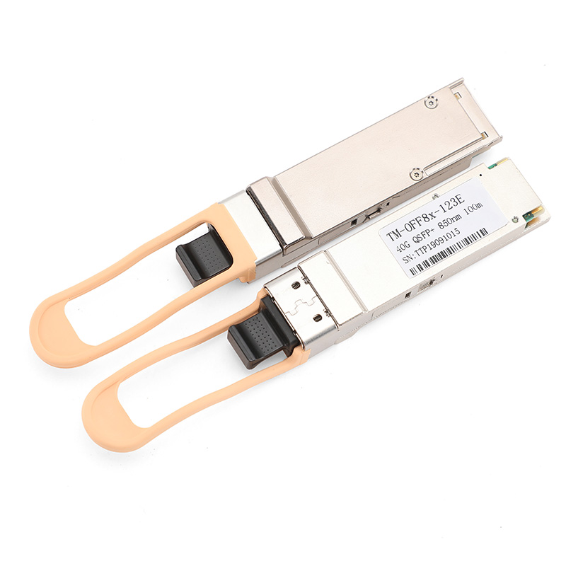 Good Quality 40gb Transceiver - 40Gb/s QSFP+ SR 850nm 100m DDM MTP/MPO optical transceiver  – Topticom