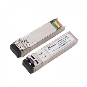 6Gb/s SFP+ 1310nm 10km DDM DFB Duplex LC օպտիկական հաղորդիչ