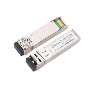 Ricetrasmettitore ottico LC duplex DDM DFB 6Gb/s SFP+ CWDM 80 km