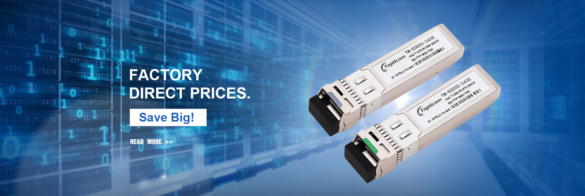 155Mb/S SFP 1310nm/1550nm 20km DDM Simplex LC Transceiver Optical